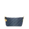 Bolso de mano Dior  Diorstar en lona denim Monogram azul y cuero azul - 360 thumbnail