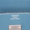 Bolso de mano Hermès  Birkin 40 cm en cuero togo azul - Detail D2 thumbnail