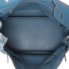 Hermès  Birkin 40 cm handbag  in blue jean togo leather - Detail D3 thumbnail