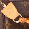 Borsa/pochette Louis Vuitton  Pochette accessoires in tela monogram marrone e pelle naturale - Detail D2 thumbnail