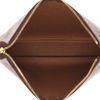 Louis Vuitton  Pochette accessoires handbag/clutch  in brown monogram canvas  and natural leather - Detail D3 thumbnail