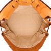 Borsa da viaggio Hermès  Haut à Courroies in tela beige e pelle naturale - Detail D3 thumbnail