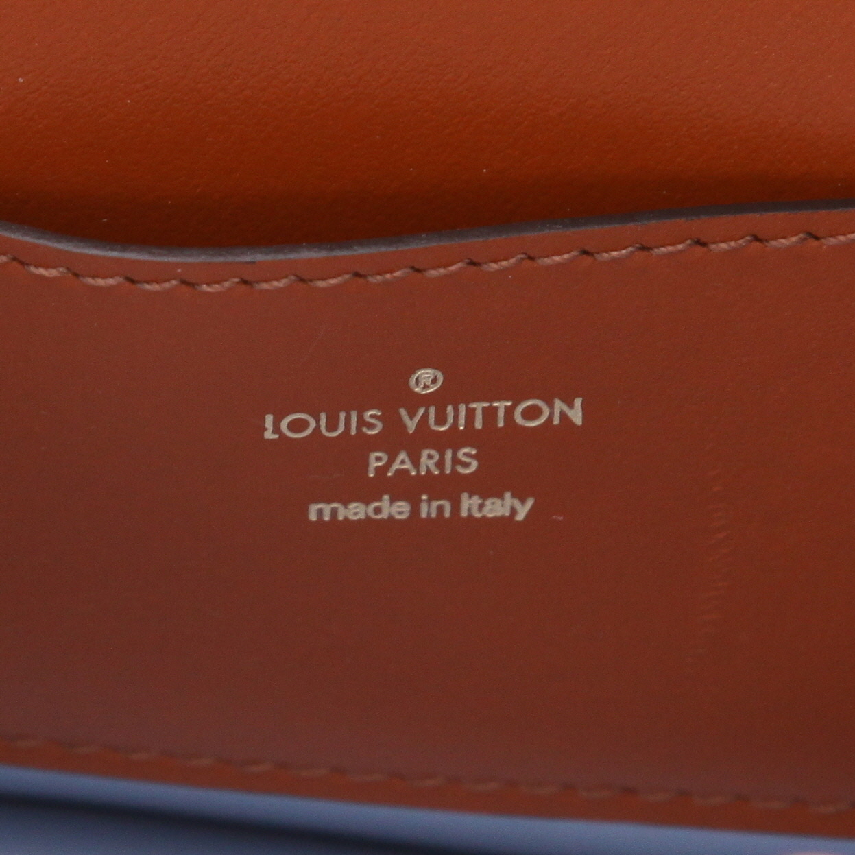 Sac à main Louis Vuitton  Pont Neuf moyen modèle  en cuir marron - Detail D2