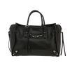 Balenciaga  First handbag  in black leather - 360 thumbnail