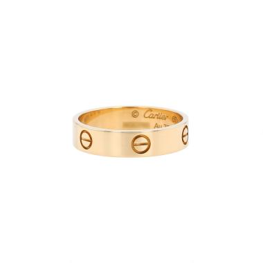 Anello Cartier Love in oro giallo