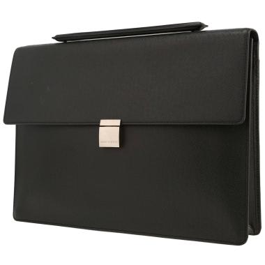 Louis Vuitton  Angara briefcase  in black taiga leather