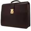 Borsa portadocumenti Louis Vuitton  Oural in pelle taiga plum - 00pp thumbnail