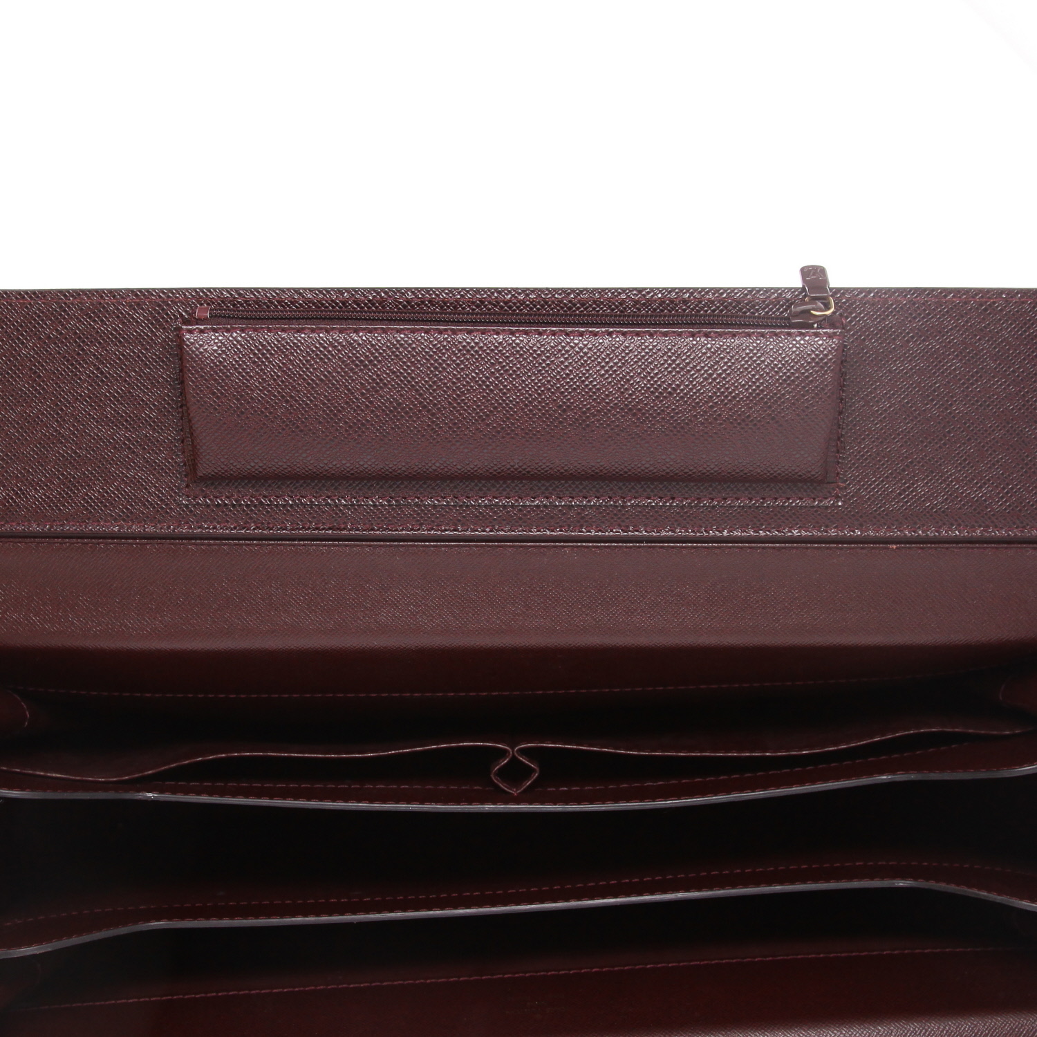 Borsa portadocumenti Louis Vuitton  Oural in pelle taiga plum - Detail D4