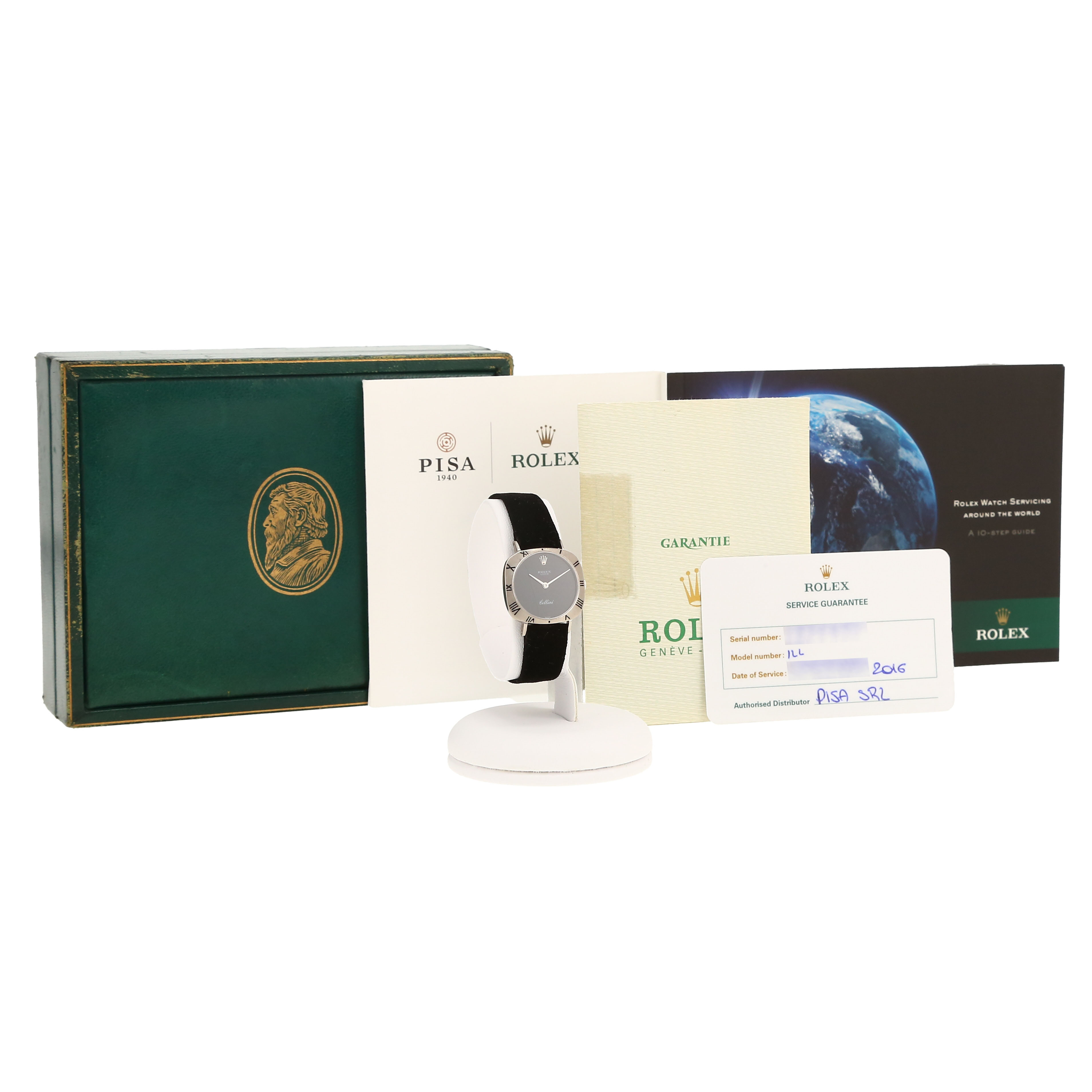 Montre Rolex Cellini en or blanc Ref : 3808 Vers 1960