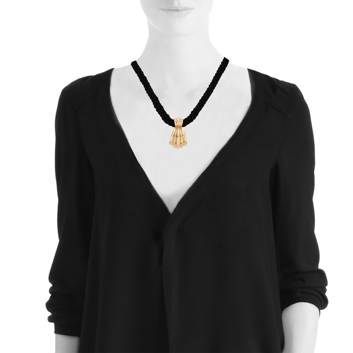 Pendentif Cartier  en or jaune - Detail D1