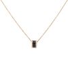 Bulgari B.Zero1 necklace in pink gold and ceramic - 00pp thumbnail