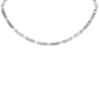 Collana Tiffany & Co Atlas in oro bianco e diamanti