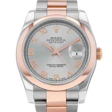 Montre Rolex Datejust en or et acier Ref: Rolex - 116201  Vers 2013