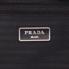 Prada   travel bag  in black canvas  and black leather - Detail D2 thumbnail