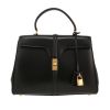 Borsa Celine  16 modello medio  in pelle nera - 360 thumbnail