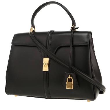 Borsa Celine  16 modello medio  in pelle nera