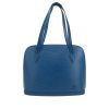 Bolso de mano Louis Vuitton  Lussac en cuero Epi azul - 360 thumbnail