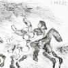 Pablo Picasso (1881-1973), Orage, enlèvement, poursuite - 1969 - Detail D1 thumbnail