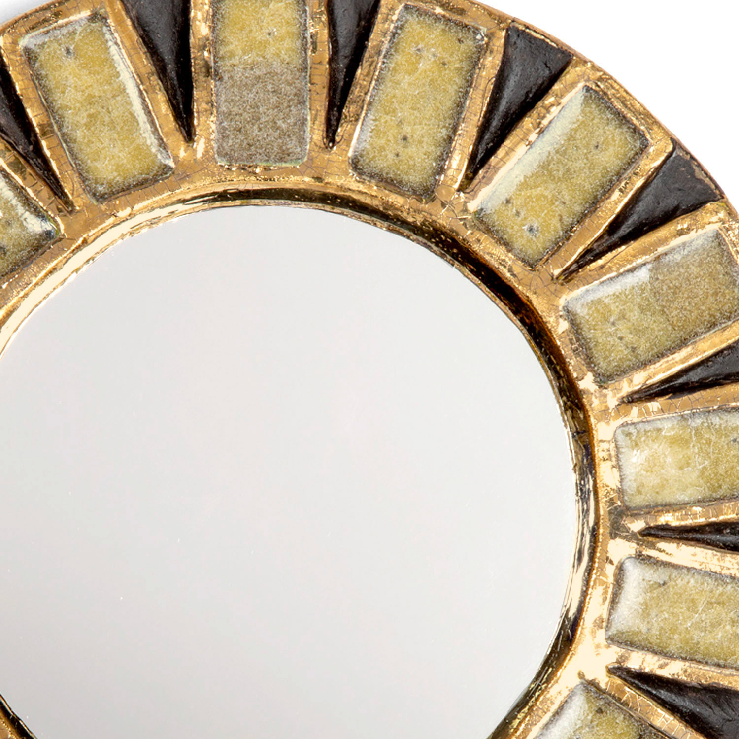 'Engrenages' mirror - circa 1950 - Detail D1