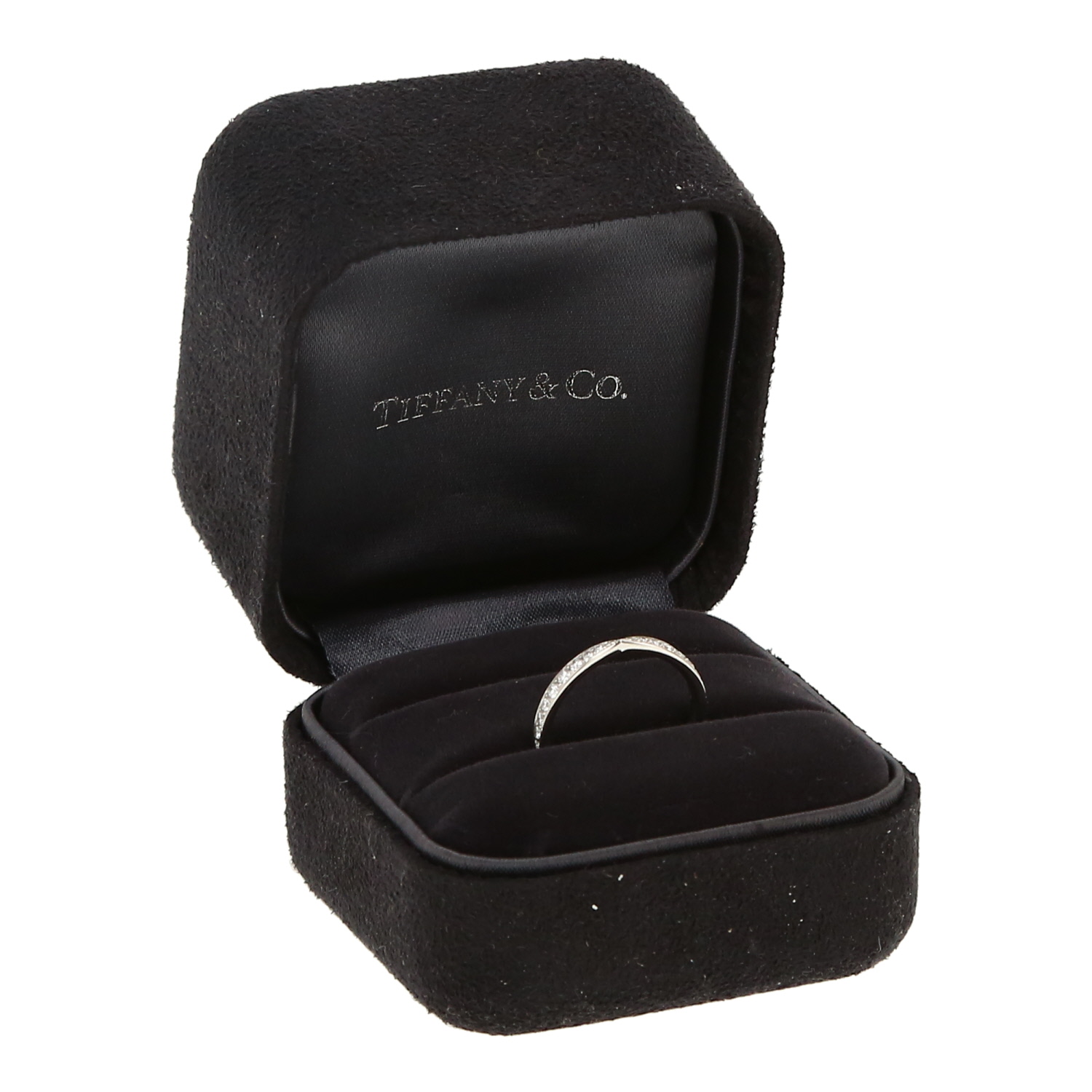 Alianza Tiffany 
Co Harmony de platino y diamantes - Detail D1