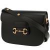 Bolso de mano Gucci  1955 Horsebit en cuero negro - 00pp thumbnail