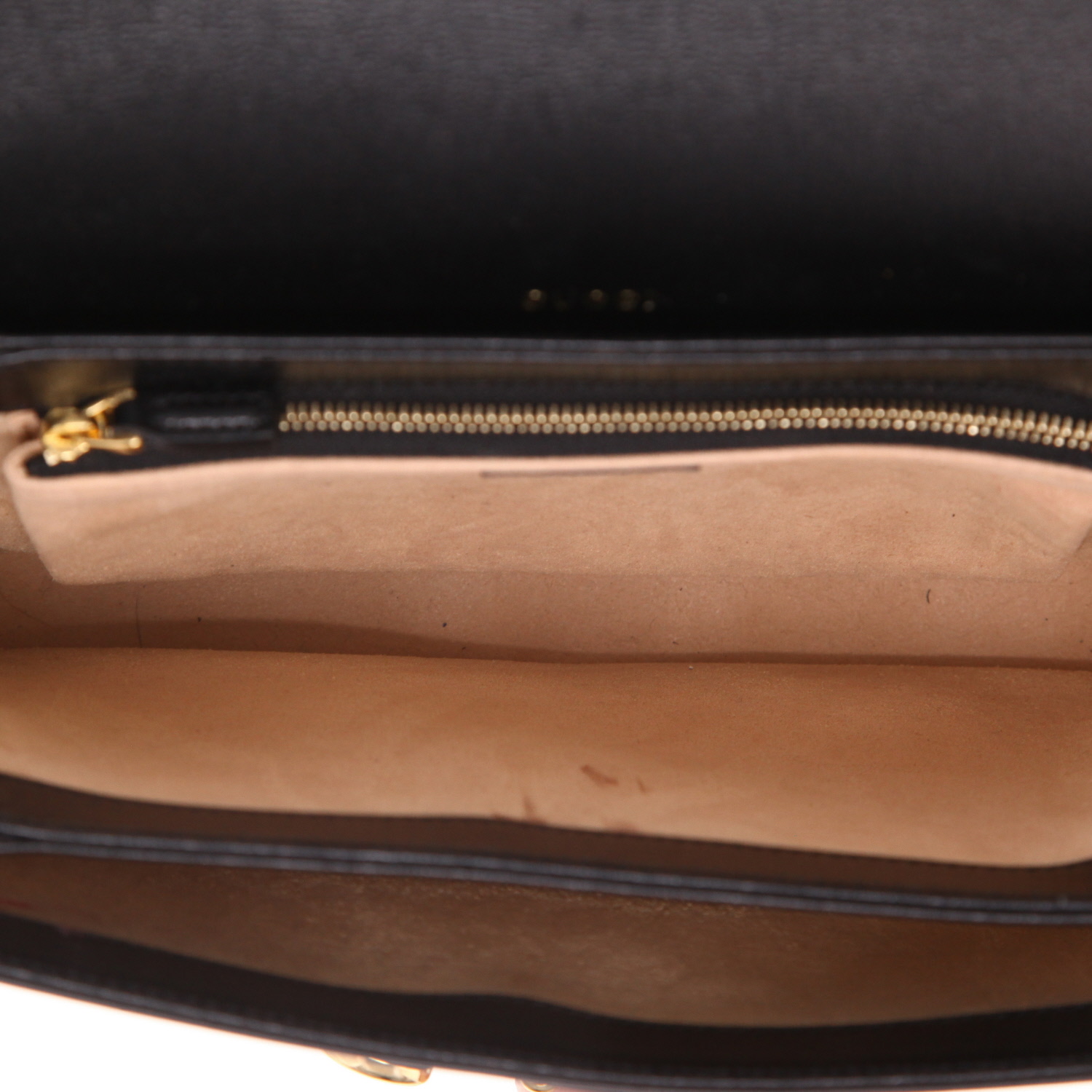 Borsa Gucci  1955 Horsebit in pelle nera - Detail D3