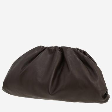 Pochette Bottega Veneta  Pouch en cuir marron