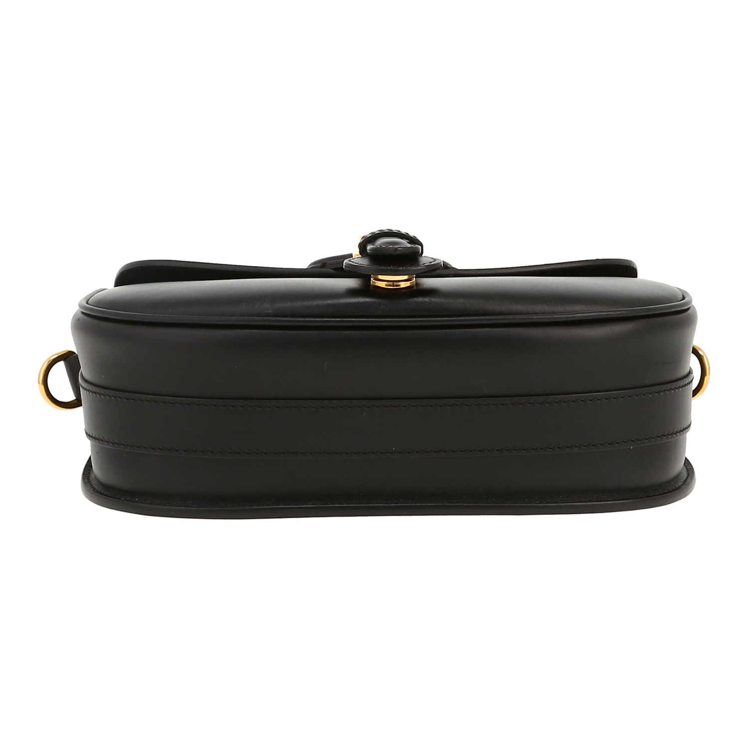 Dior  Bobby shoulder bag  in black leather - Detail D1