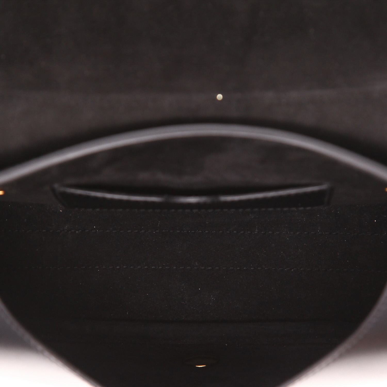 Sac bandoulière Dior  Bobby en cuir noir - Detail D3