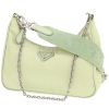 Prada  Re-Edition 2005 shoulder bag  in green canvas - 00pp thumbnail