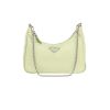 Prada  Re-Edition 2005 shoulder bag  in green canvas - 360 thumbnail