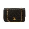 Sac bandoulière Chanel  Diana en cuir matelassé noir - 360 thumbnail