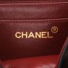 Chanel  Diana shoulder bag  in black quilted leather - Detail D2 thumbnail