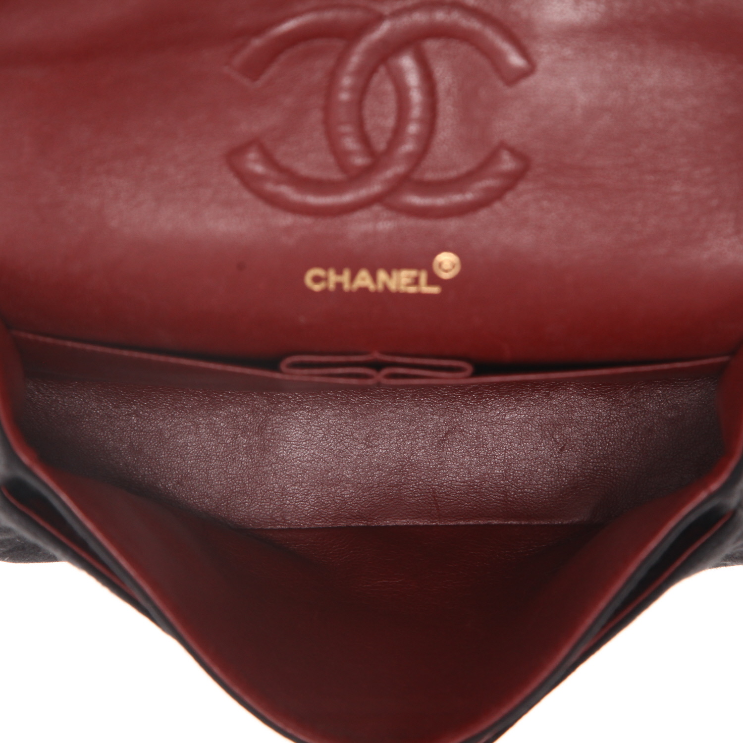 Bolso de mano Chanel  Timeless Classic en tejido jersey negro - Detail D3
