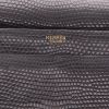 Bolso de mano Hermès  Palonnier en piel de lagarto negra - Detail D2 thumbnail