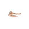 Anello Cartier Juste un clou in oro rosa e diamanti - 00pp thumbnail