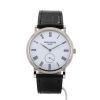 Montre Patek Philippe Calatrava Clous De Paris en or blanc Ref: Patek Philippe - 5119  Vers 2018 - 360 thumbnail