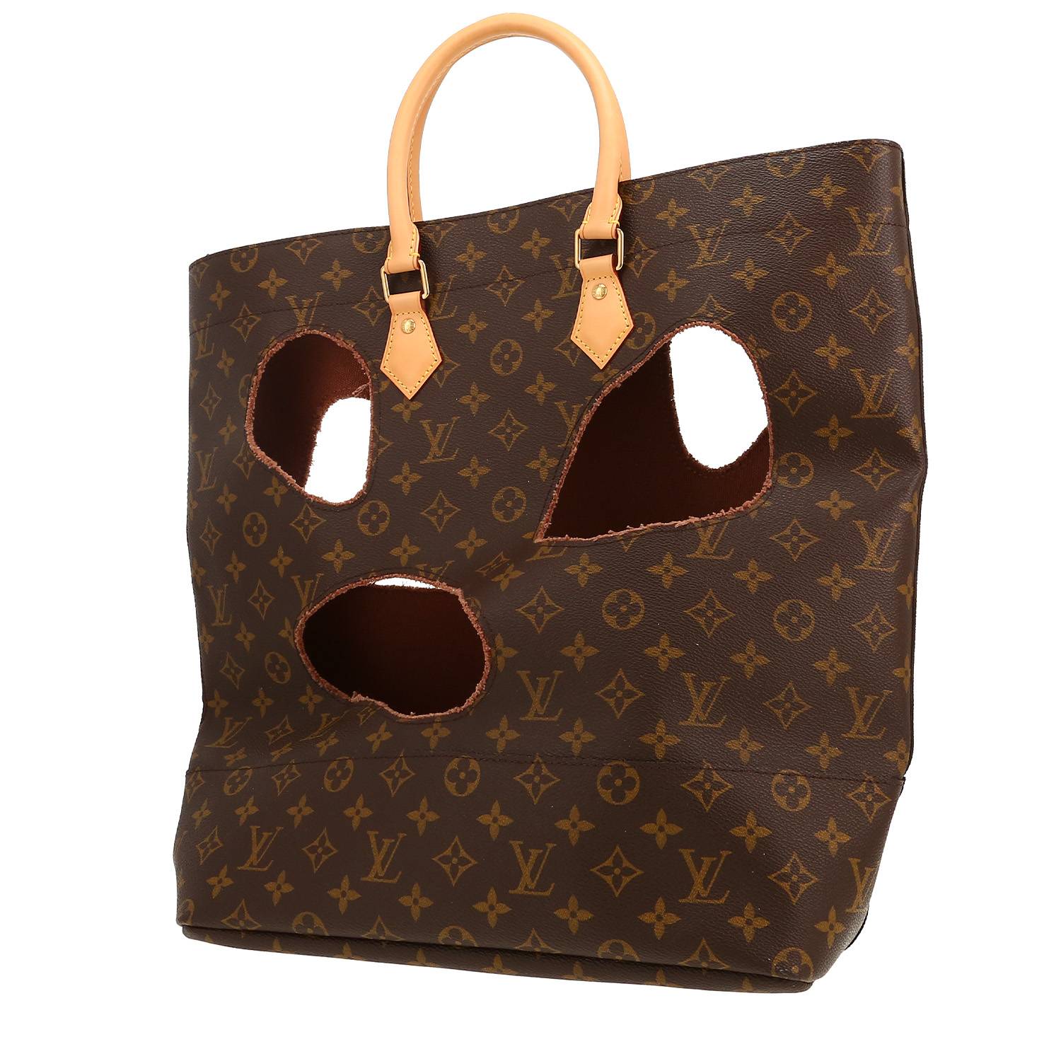 Louis Vuitton  x Comme des garçons by Rei Kawakubo shopping bag  monogram canvas