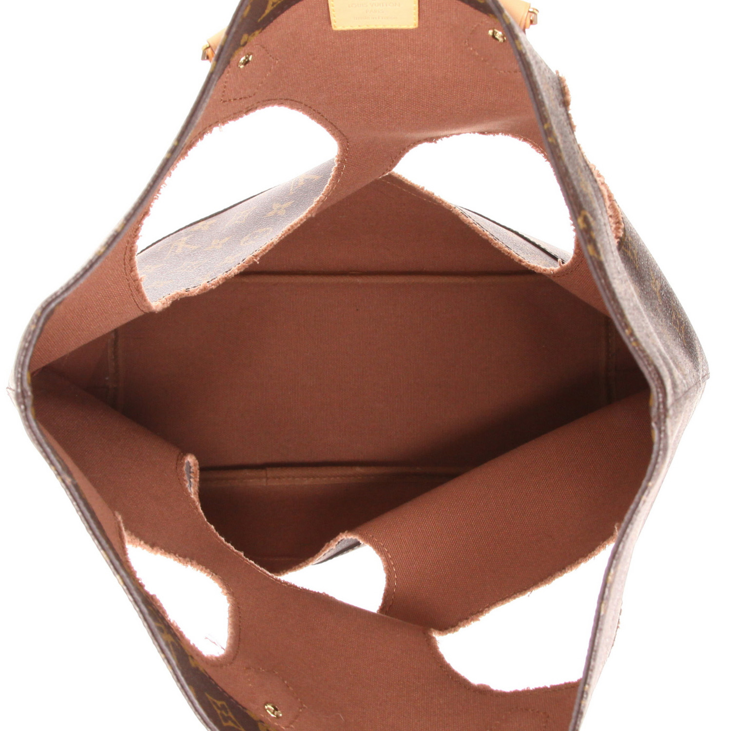 Shopping bag Louis Vuitton   in tela monogram - Detail D3