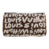 Louis Vuitton x Stephen Sprouse  Speedy 30 handbag  in brown monogram canvas  and natural leather - Detail D1 thumbnail