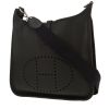 Sac bandoulière Hermès  Evelyne en cuir togo noir - 00pp thumbnail