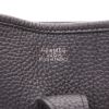 Hermès  Evelyne shoulder bag  in black togo leather - Detail D2 thumbnail