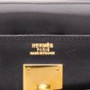 Bolso de mano Hermès  Kelly 32 cm en cuero box negro - Detail D2 thumbnail