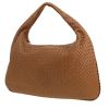 Borsa Bottega Veneta  Veneta in pelle intrecciata marrone - 00pp thumbnail