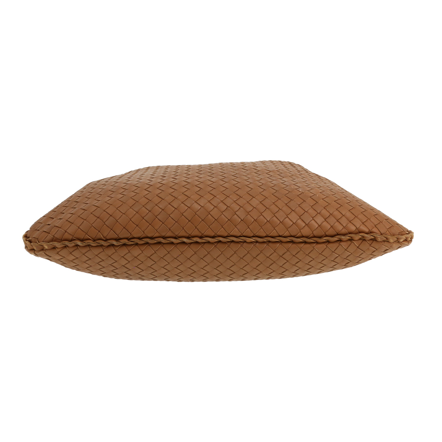 Bolso de mano Bottega Veneta  Veneta en cuero intrecciato marrón - Detail D1