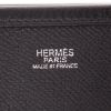 Hermès  Evelyne shoulder bag  in black epsom leather - Detail D2 thumbnail