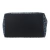 Dior  Toujours shopping bag  in navy blue Oblique denim canvas  and navy blue leather - Detail D1 thumbnail
