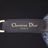 Dior  Toujours shopping bag  in navy blue Oblique denim canvas  and navy blue leather - Detail D2 thumbnail