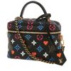 Louis Vuitton  Vanity en lona Monogram multicolor y negra y cuero negro - 00pp thumbnail