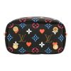 Louis Vuitton  Vanity en lona Monogram multicolor y negra y cuero negro - Detail D1 thumbnail